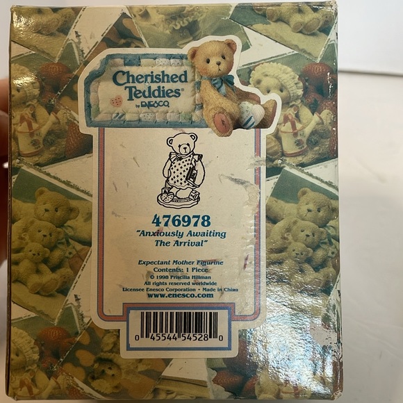 Cherished Teddies by Enesco “Anxiously Awaiting The Arrival” - Picture 8 of 14